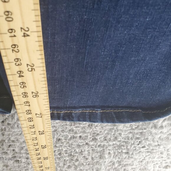 Lane Bryant Jeans Womens 16 Short Blue Bootcut Stretch Denim - Picture 5 of 8